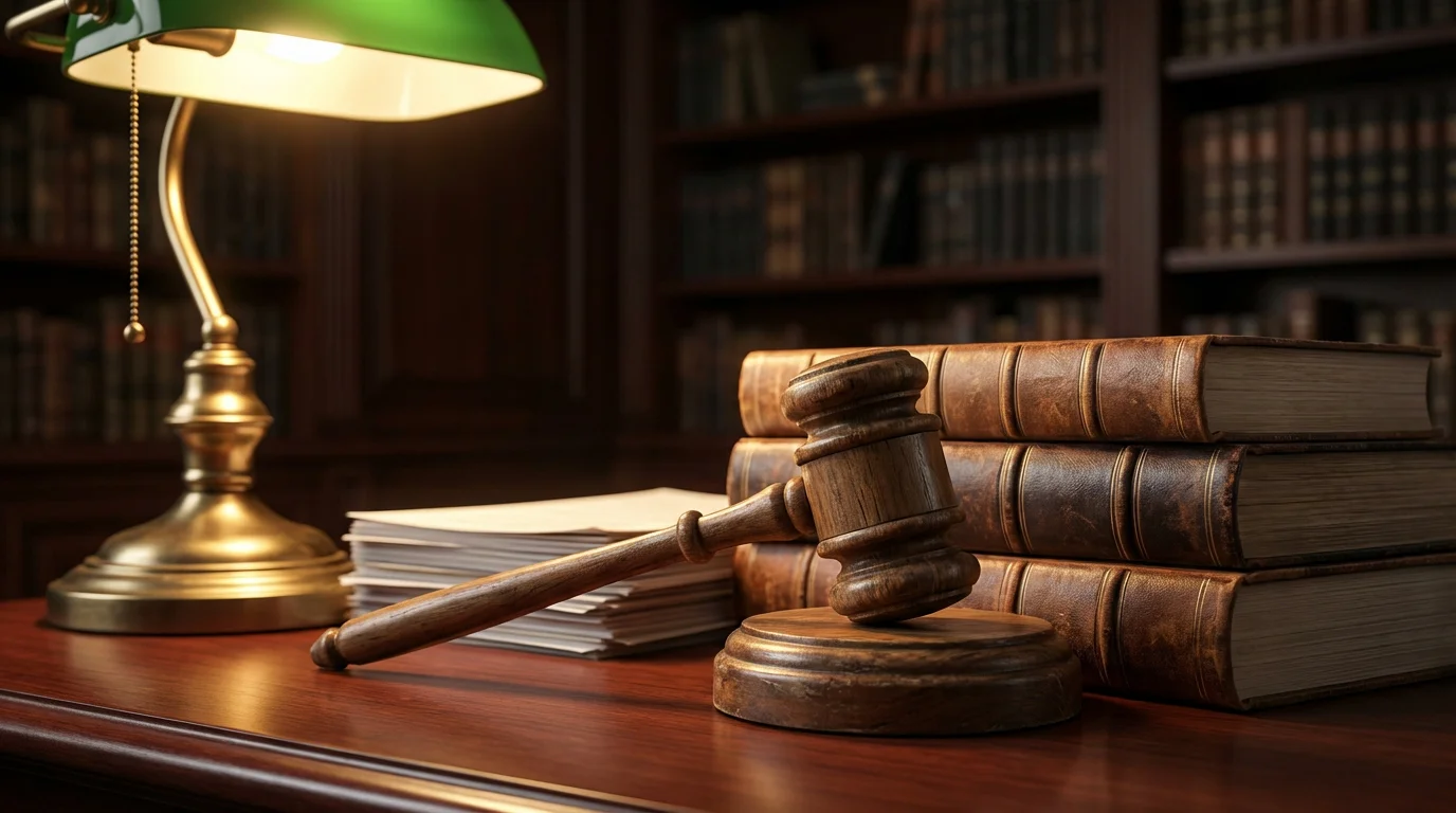 Legal documents and gavel symbolising UK gambling legislation